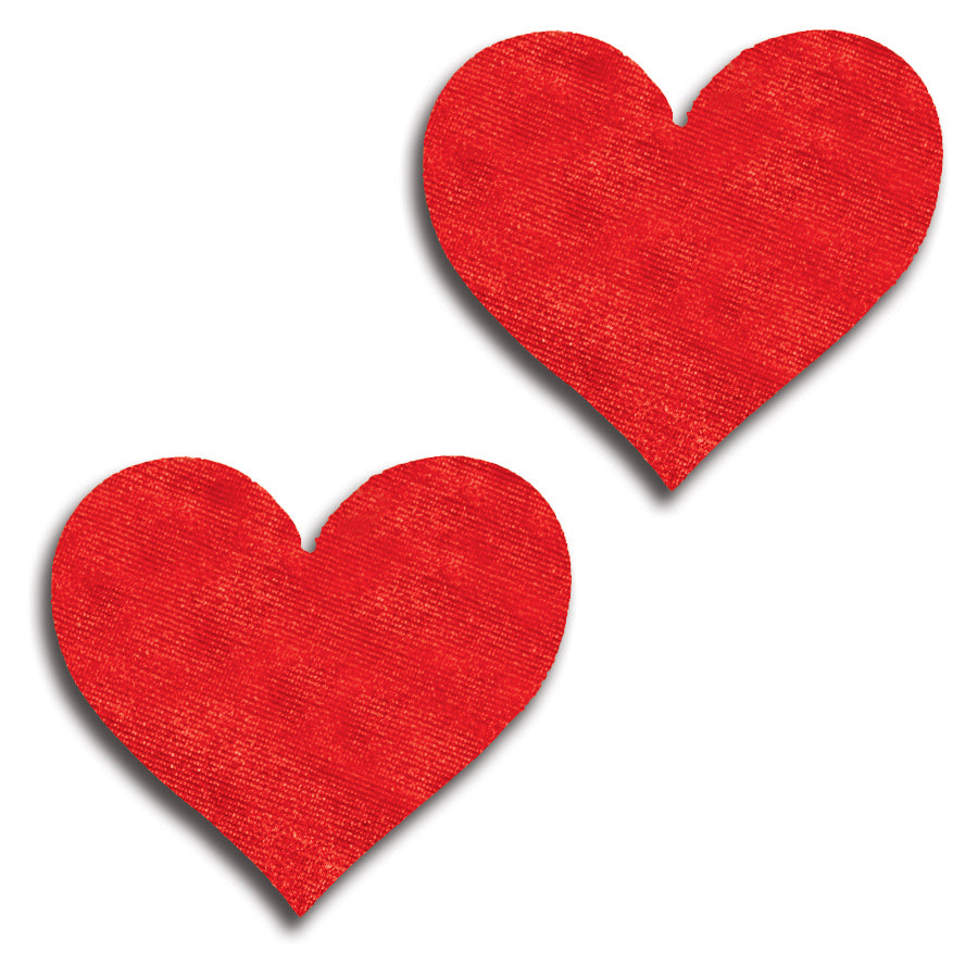 Satin Heart Pasties